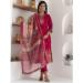 Picture of Excellent Chiffon Pink Readymade Salwar Kameez
