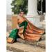 Picture of Beauteous Silk Forest Green Saree