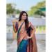 Picture of Nice Silk Steel Blue Saree
