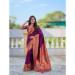 Picture of Grand Silk Purple Saree