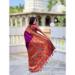 Picture of Grand Silk Purple Saree