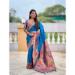 Picture of Wonderful Silk Light Sea Green Saree