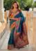 Picture of Superb Silk Teal Saree