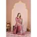 Picture of Bewitching Silk Rosy Brown Saree