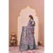 Picture of Appealing Silk Dark Slate Blue Saree