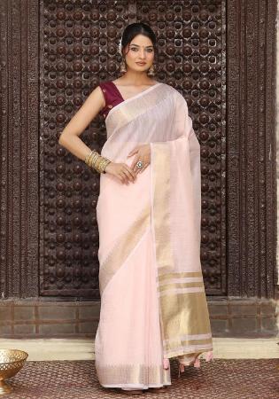 Picture of Delightful Cotton Thistle Saree