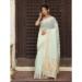Picture of Magnificent Cotton Dark Sea Green Saree