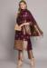 Picture of Cotton & Silk Purple Readymade Salwar Kameez