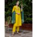 Picture of Shapely Cotton Golden Readymade Salwar Kameez