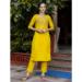 Picture of Shapely Cotton Golden Readymade Salwar Kameez