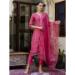 Picture of Enticing Cotton Pink Readymade Salwar Kameez