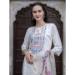 Picture of Classy Cotton White Readymade Salwar Kameez