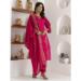 Picture of Good Looking Silk Salmon Readymade Salwar Kameez
