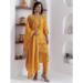 Picture of Superb Silk Chocolate Readymade Salwar Kameez
