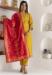 Picture of Comely Silk Orange Readymade Salwar Kameez