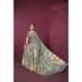 Picture of Pretty Crepe & Silk Grey Saree