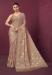 Picture of Stunning Crepe & Silk Rosy Brown Saree