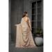 Picture of Exquisite Crepe & Silk Grey Saree