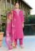 Picture of Alluring Silk Pale Violet Red Readymade Salwar Kameez
