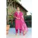 Picture of Alluring Silk Pale Violet Red Readymade Salwar Kameez
