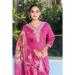 Picture of Alluring Silk Pale Violet Red Readymade Salwar Kameez