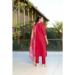 Picture of Elegant Silk Crimson Readymade Salwar Kameez