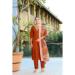Picture of Radiant Silk Dark Red Readymade Salwar Kameez