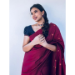 Picture of Gorgeous Silk Maroon Saree