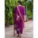 Picture of Delightful Silk Purple Readymade Salwar Kameez