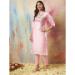 Picture of Exquisite Silk Dark Salmon Readymade Salwar Kameez