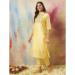 Picture of Comely Silk Khaki Readymade Salwar Kameez