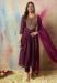 Picture of Exquisite Silk Purple Readymade Salwar Kameez