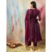 Picture of Exquisite Silk Purple Readymade Salwar Kameez