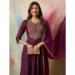 Picture of Exquisite Silk Purple Readymade Salwar Kameez