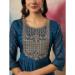 Picture of Ideal Silk Midnight Blue Readymade Salwar Kameez