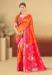Picture of Splendid Silk Coral Saree