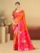 Picture of Splendid Silk Coral Saree
