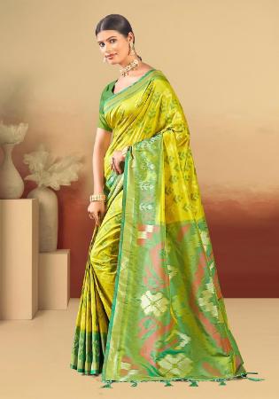 Picture of Superb Silk Orange Saree