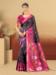Picture of Grand Silk Black Saree