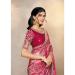 Picture of Bewitching Silk Crimson Saree
