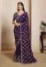 Picture of Bewitching Silk Purple Saree