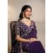 Picture of Bewitching Silk Purple Saree