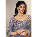 Picture of Bewitching Silk Dark Slate Grey Saree