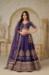 Picture of Appealing Silk Purple Lehenga Choli