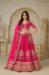 Picture of Classy Silk Crimson Lehenga Choli