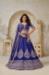 Picture of Admirable Silk Dark Slate Blue Lehenga Choli