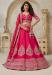 Picture of Elegant Silk Dark Red Lehenga Choli