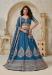 Picture of Graceful Silk Dark Slate Blue Lehenga Choli