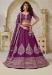 Picture of Graceful Silk Saddle Brown Lehenga Choli