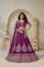 Picture of Graceful Silk Saddle Brown Lehenga Choli